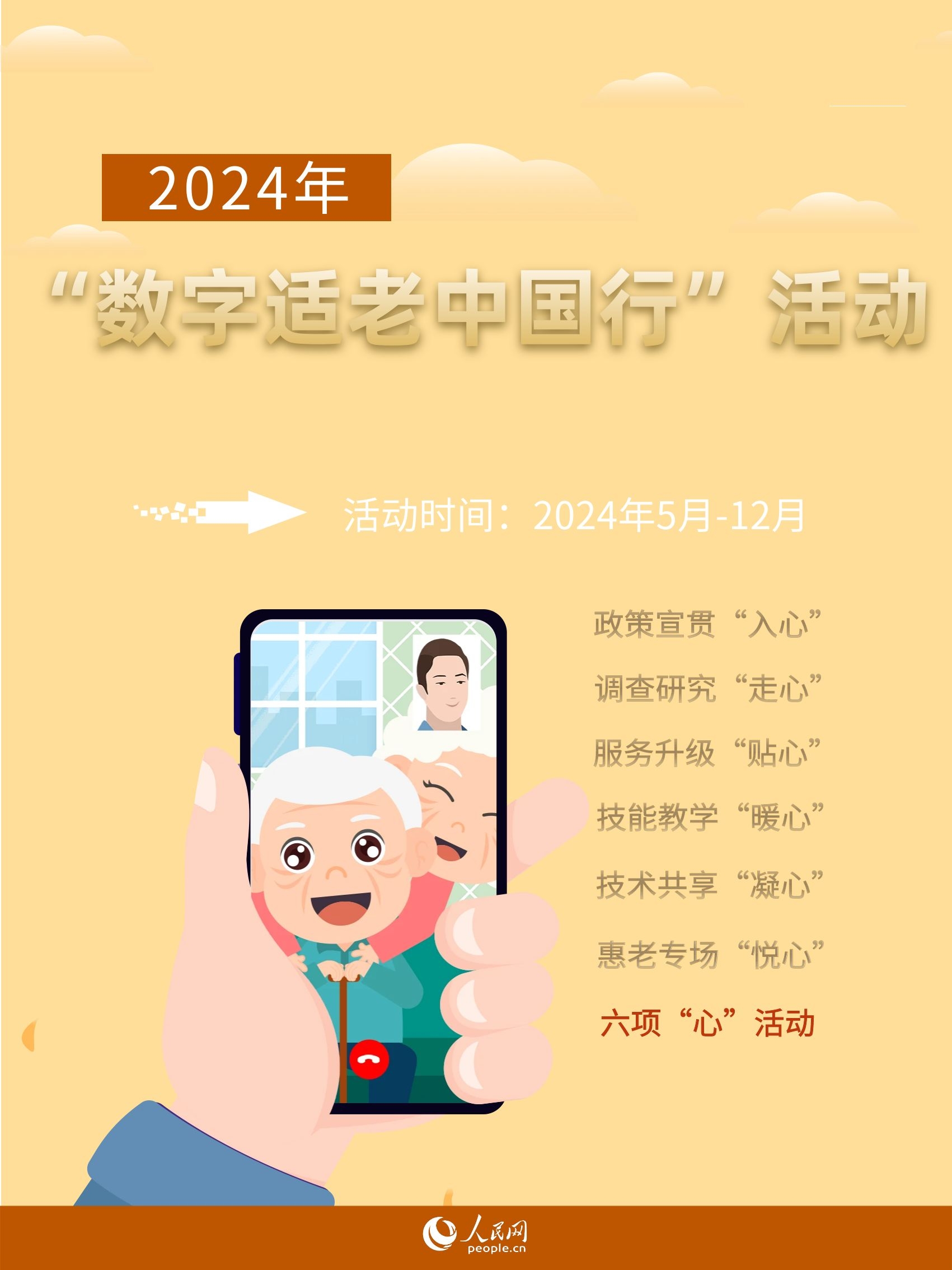 万向登录：2024年“数字适老中国行”5月“走起”！开展6项“心”活动